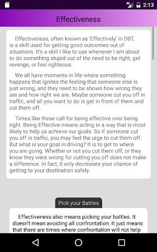 DBT Mindfulness Tools screenshot 20