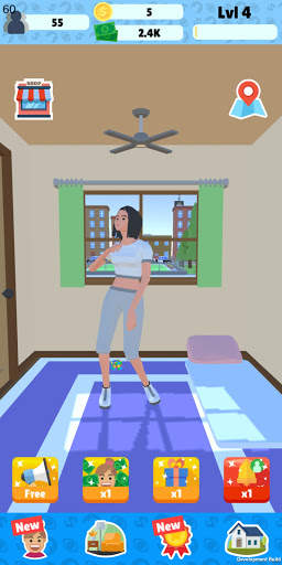 I, Best TikToker: Idle Dance Streamer Game screenshot 2
