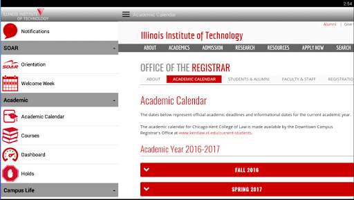 HAWKi - Illinois Tech mobile screenshot 6