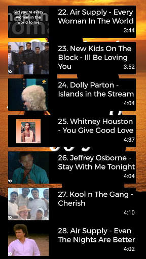 Greatest Love Songs 80's screenshot 5