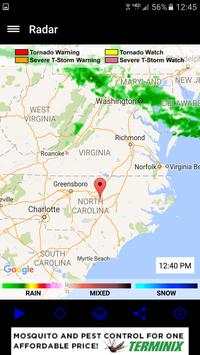WRAL Weather Alert screenshot 4