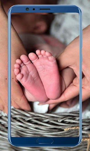 Baby Feet HD Wallpaper screenshot 2