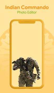 Commando Photo Suit Editor 4 تصوير الشاشة