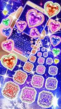 Gem Gravity Keyboard Theme screenshot 1