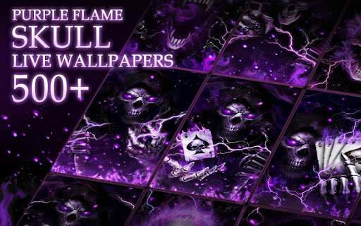 3D Flaming Skull Theme Launcher screenshot 4