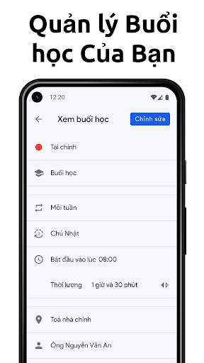 School Planner - Lịch học screenshot 5