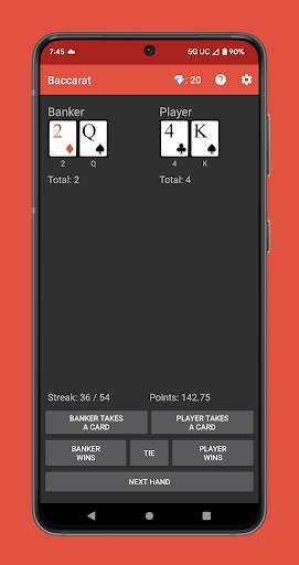 Learn Baccarat screenshot 1