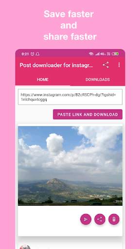 Post downloader for Instagram screenshot 1