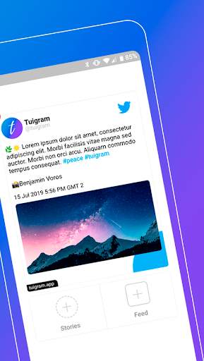 Tuigram - Share tweets on instagram screenshot 3