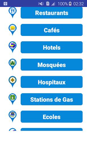 Itinéraire et endroits proches screenshot 3