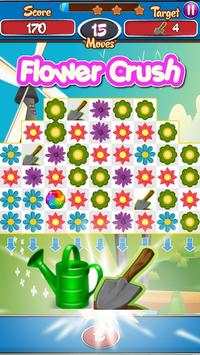 Flower Crush Mania - Match 3 Puzzle screenshot 2