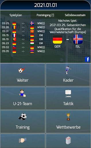 True Football National Manager screenshot 1