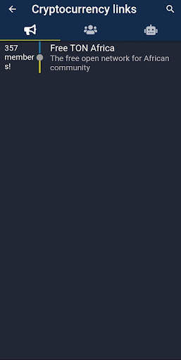 Telegram Links app screenshot 2