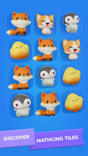 Two Match: Free Tile Puzzle game. Pairs Matching screenshot 1