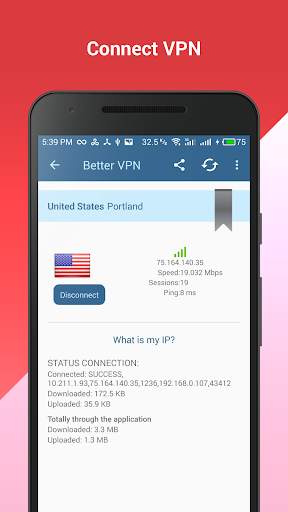 Better VPN -Free Unlimited VPN & WiFi Privacy screenshot 5