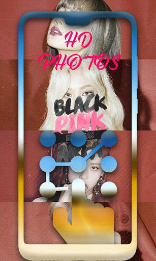 Black Pink Lock Screen - New screenshot 1