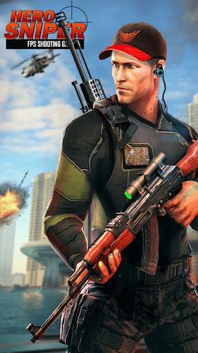 Hero Sniper FPS Shooting Games screenshot 7