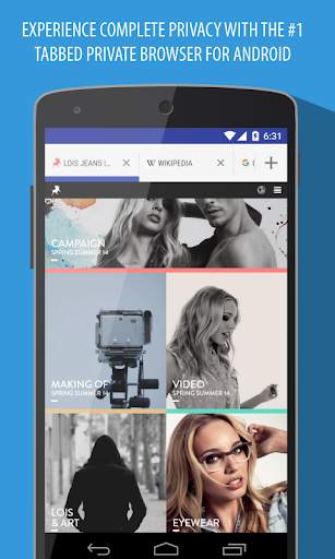 Frost - Private Browser screenshot 1