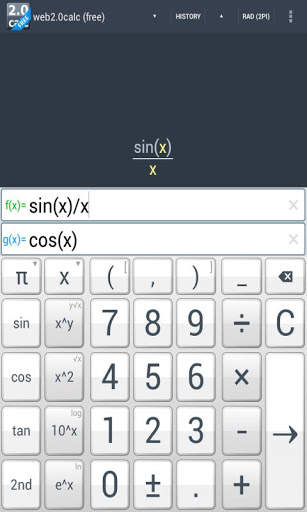 web2.0calc (free) screenshot 6