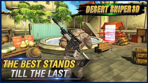 Army Desert Sniper: kostenlose Feuer-FPS-Spiele screenshot 2