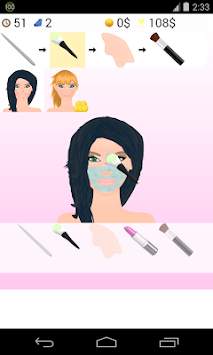 face cleaning and makeup game screenshot 2