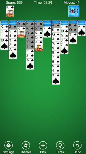 Spider Solitaire screenshot 1
