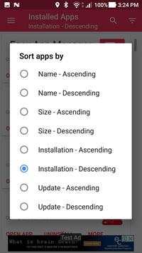 Easy App Manager, control your apps (Free/6MB) screenshot 7