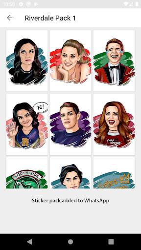 Archie Stickers Serie TV for WastickerApps screenshot 2