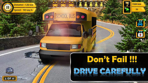 Brake Fail - Bus Driving Game screenshot 1