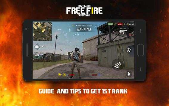 Hint Guide Free Fire Survival screenshot 1