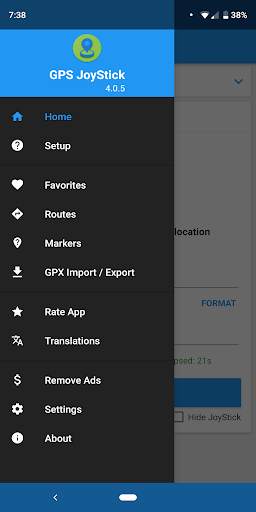Fake GPS Location-GPS JoyStick 15 تصوير الشاشة