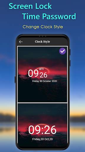 Current  Time Passcode Lock Screen screenshot 6