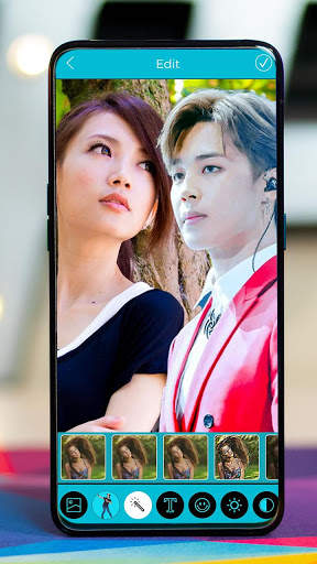 Selfie With Jimin - Photo Editor screenshot 3