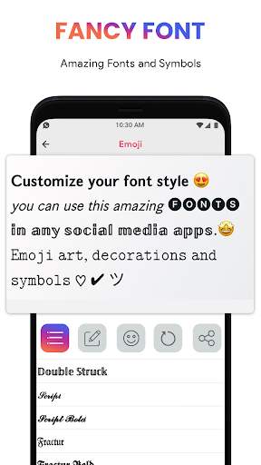 Cool Fonts for Instagram - Stylish Text Fancy Font screenshot 3