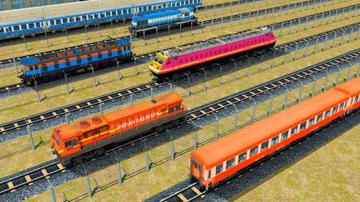 Indian Train Simulator : Train Games 18 تصوير الشاشة