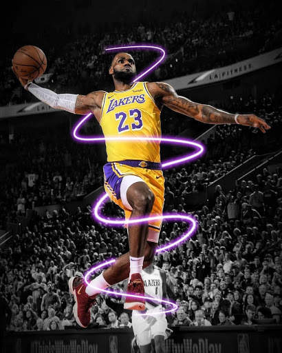 LeBron James LA Wallpaper screenshot 3