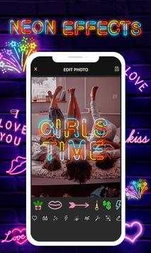 Neon Glowing Light Photo Effects screenshot 4