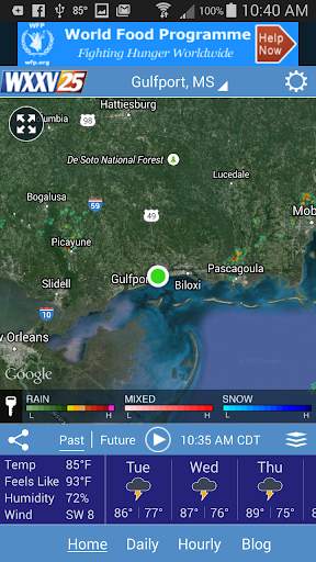 WXXV News 25 Weather screenshot 1