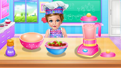 Baby Girl Cooking School screenshot 2