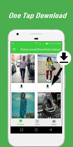 Status Saver - (Download images & videos) स्क्रीनशॉट 1