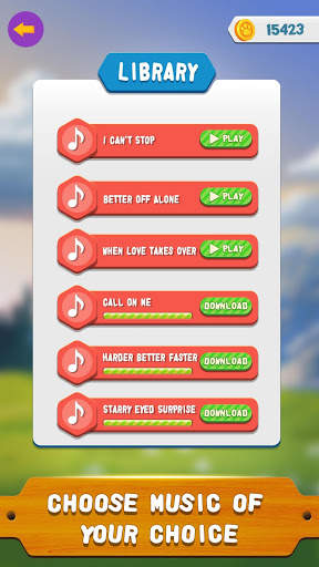 Magic Bird Hop Music Game: fichas de baile screenshot 14