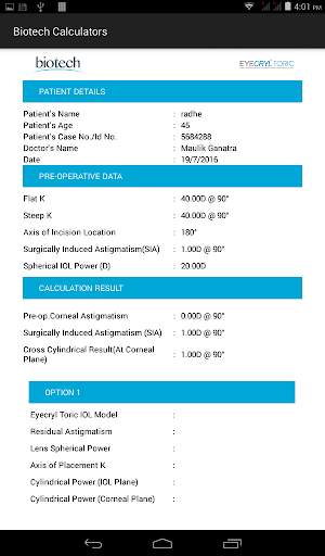 Biotech Calculators 7 تصوير الشاشة