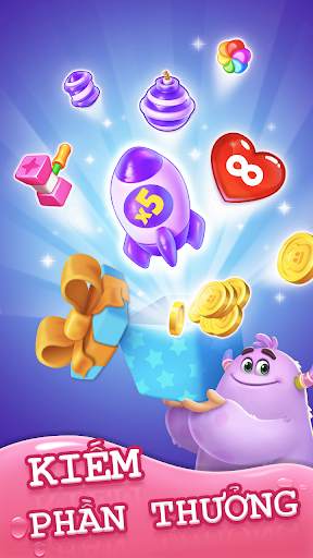 Sweet Crunch - Trò Chơi Ghép 3 screenshot 4