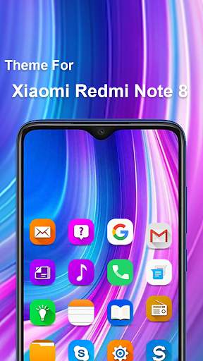 launcher theme for Xiaomi Redmi Note 8 pro screenshot 2