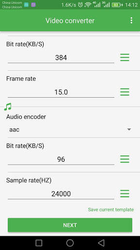 Video converter screenshot 2