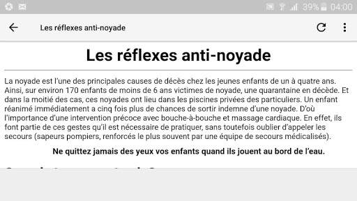 Cours Secourisme screenshot 11