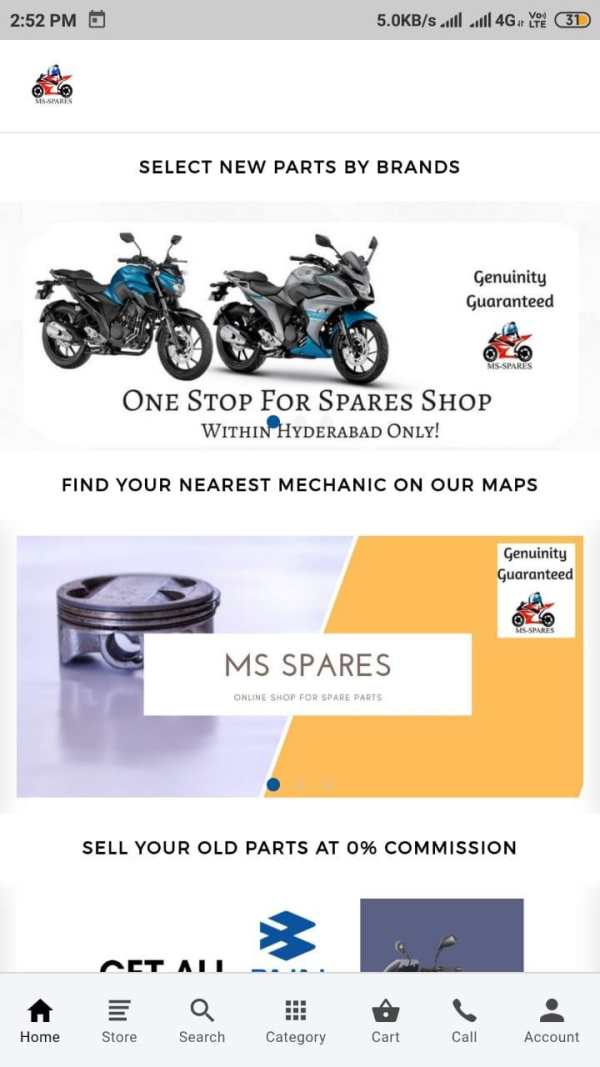 MS-Spares screenshot 1