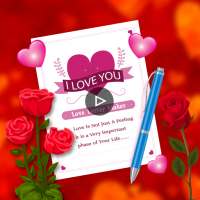 Love letter video maker logo