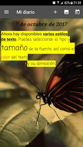 Mi diario screenshot 3