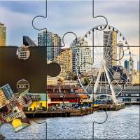 Cities Jigsaw Puzzle Game logo